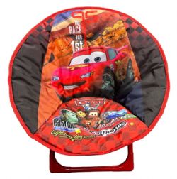 CHAISE RONDE PLIABLE POUR ENFANTS - FLASH MCQUEEN